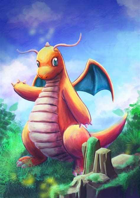 ArtStation - Pastel Dragonite