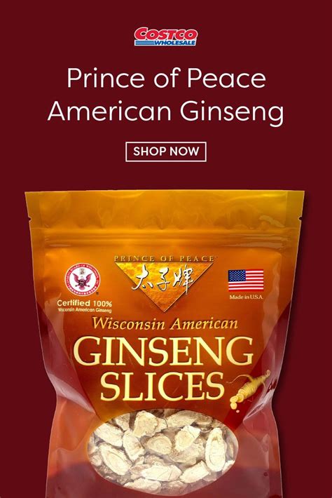 Prince of Peace Ginseng Root Slices, 9 Ounces | Prince of peace ...