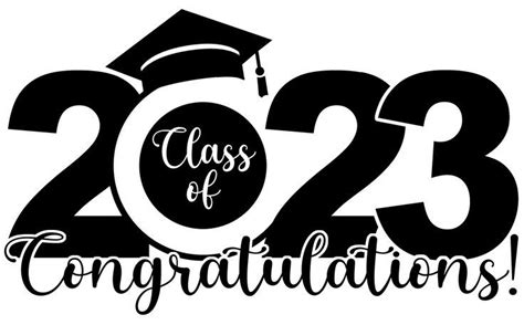 Class of 2023 Ribbon PNG SVG EPS Graduation Design 2023 Senior Class ...