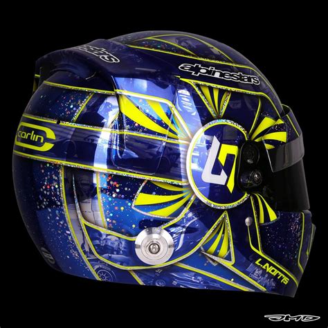 Lando Norris - Carlin Tribute Helmet - Abu Dhabi - 2018 Concept Cars ...