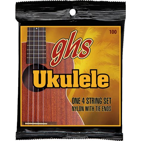 GHS Nylon Ukulele Strings 100 B&H Photo Video