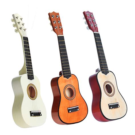 21 Inch 6 Strings Basswood Acoustic Classic Guitar For Kids Children ...