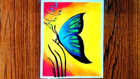 Colorful Butterfly Sketch Easy Flexry