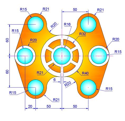 AutoCAD 2D Exercises