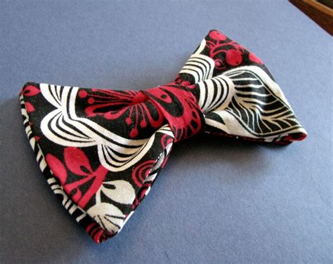 BOW TIE. Black. Red. White. Mens Bow Ties. Gifts for Guys. - Etsy