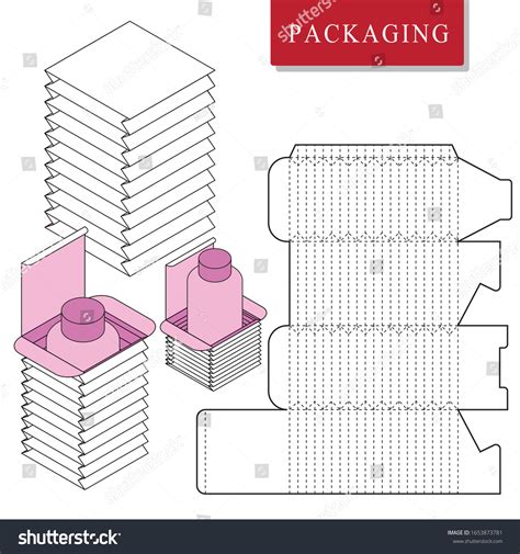 Packaging Design Template Product Stock Vector (Royalty Free) 1653873781