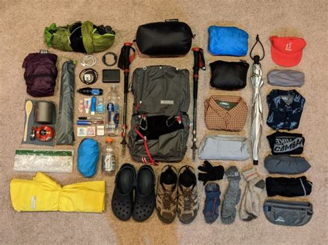 My 2020 Appalachian Trail Gear List - The Trek