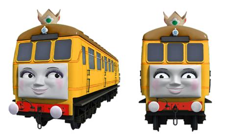 Daisy from Thomas and Friends as Princess Daisy by IsmaelDiaz on DeviantArt