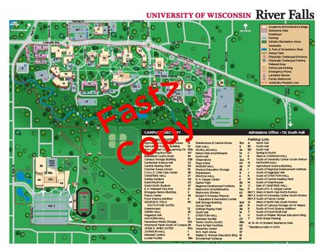 River Falls Campus Map