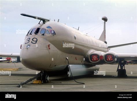 Royal Air Force, antisubmarine aircraft Nimrod (1999 Stock Photo ...