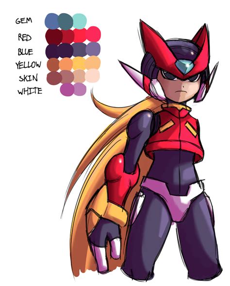 Mega Man Zero - Art Style Study #1 by MaxOKE on Newgrounds