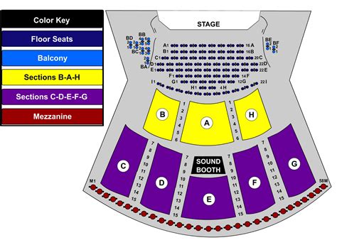 Peppermill Concert Hall Seating Chart