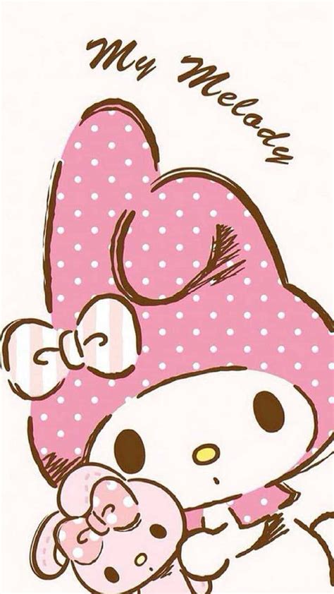 Download Cute My Melody Sanrio Character Wallpaper | Wallpapers.com