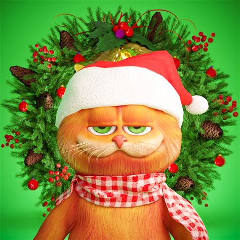 Garfield Christmas Fanart - Finished Projects - Blender Artists Community