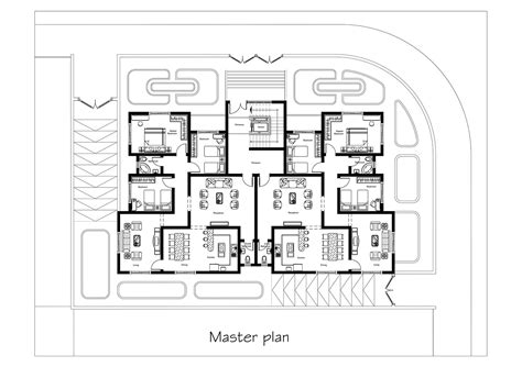 Residential building design on Behance