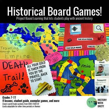 Historical Board Game Project by History With Brett | TpT