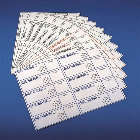 Adhesive Labels - Smith Scientific