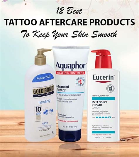 12 Best Tattoo Aftercare Products To Keep Your Skin Smooth