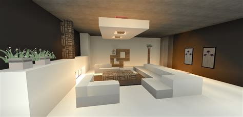 Minecraft Modern Living Room