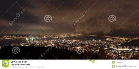 Penang hill, Malaysia stock image. Image of residential - 43235955