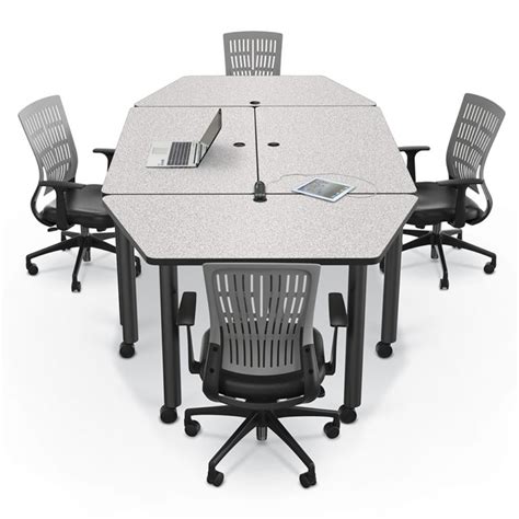 Modular Conference Room Tables | Trapezoid Conference Table