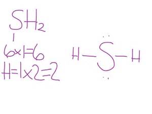 Lewis Dot Diagram For H2s - Wiring Site Resource