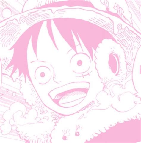 One Piece Pinkluffy 💗 Luffy Pink One Piece One Piece Manga