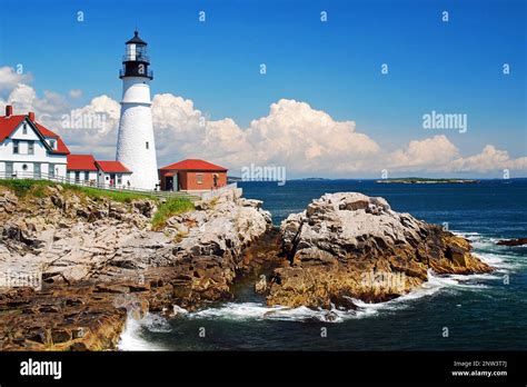 Portland Head Lighthouse Stock Photo - Alamy