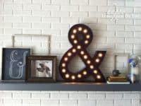 Superstar Home Decor: 12 DIY Marquee Lights