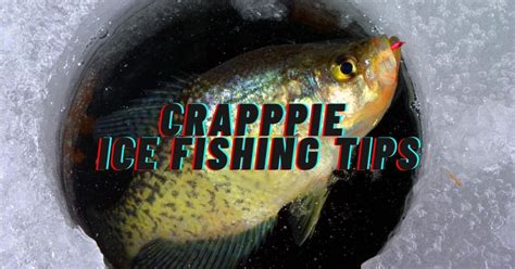 Crappie Ice Fishing Tips: For Success on the Ice