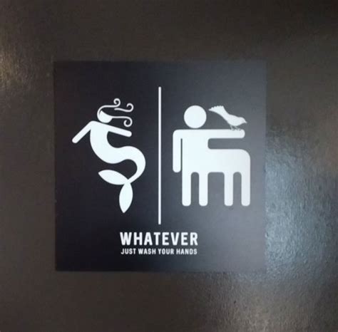 Funny Bathroom Signs