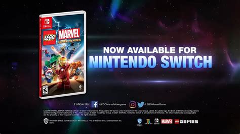 LEGO Marvel Super Heroes Switch trailer