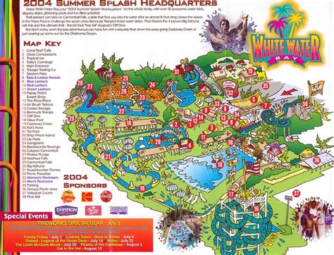 Theme Park Brochures White Water Bay - Theme Park Brochures