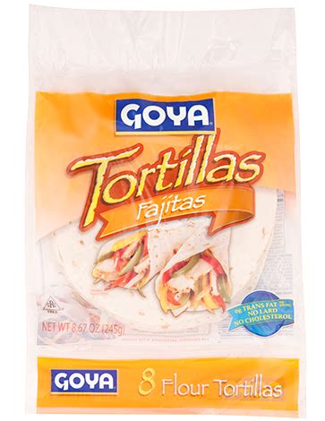 Flour Tortillas – Fajitas - Tortillas | Goya Foods