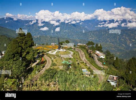 India, West Bengal, Darjeeling, Batasia Loop Stock Photo - Alamy