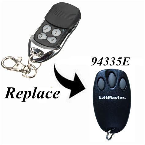 Chamberlain Liftmaster 94335E Garage Door Opener Remote Control Command ...