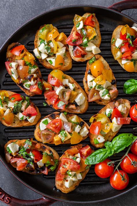 15 Minute Classic Bruschetta Recipe Momsdish