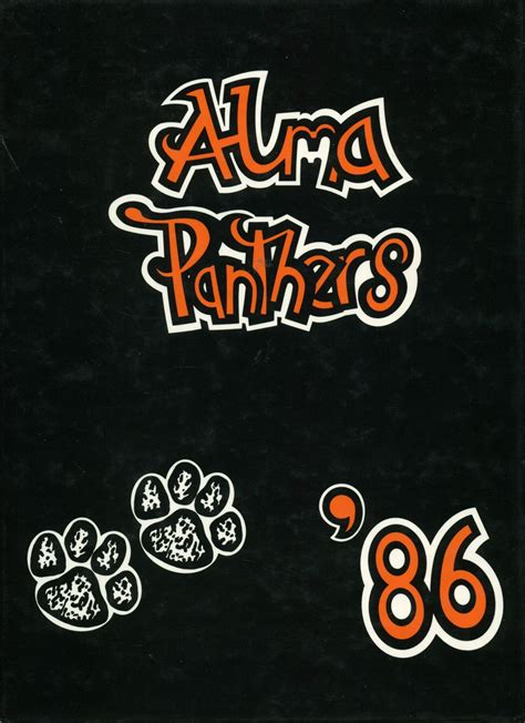 1986 yearbook from Alma High School from Alma, Michigan