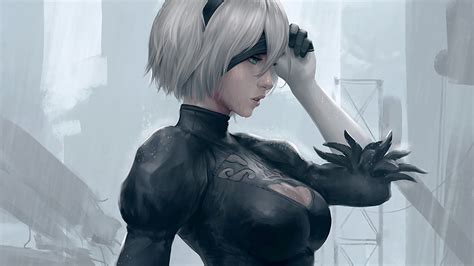 Video games, women, Nier: Automata, 2B HD wallpaper | Wallpaper Flare