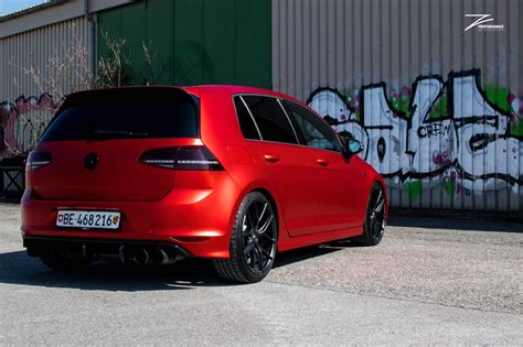 Volkswagen Golf R 7 Red Z Performance ZP.09 Wheel | Wheel Front