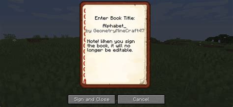 Book And Quill Recipe Minecraft Pe | Dandk Organizer