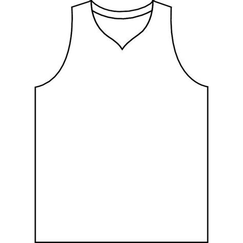 Basketball Jersey Template Printable - Printable Word Searches