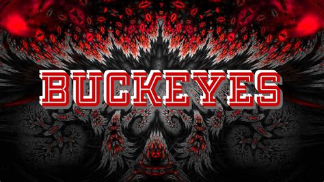 BUCKEYES ON AN ABSTRACT - Ohio State Buckeyes Wallpaper (30548079) - Fanpop