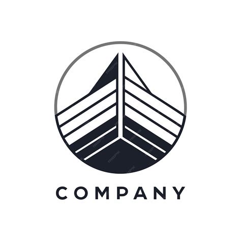 Minimalist company logo template | Premium AI-generated vector