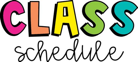 Free Class Schedule Cliparts, Download Free Class Schedule Cliparts png ...