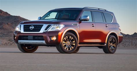 Nissan showed new, longer Armada SUV, 2017