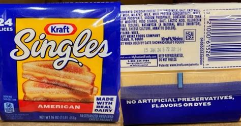 Kraft Singles American Cheese Recalled