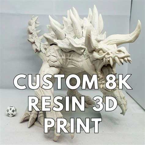 Custom Resin 3D Printing High Resolution Resin Print - Etsy