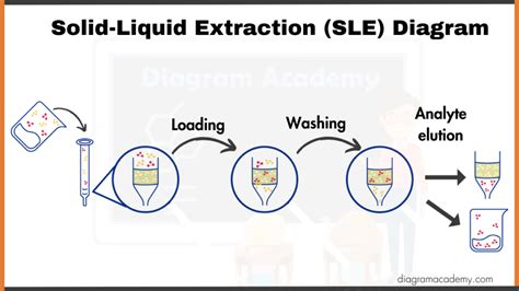 Solid-Liquid Extraction (SLE) Diagram with Explanation