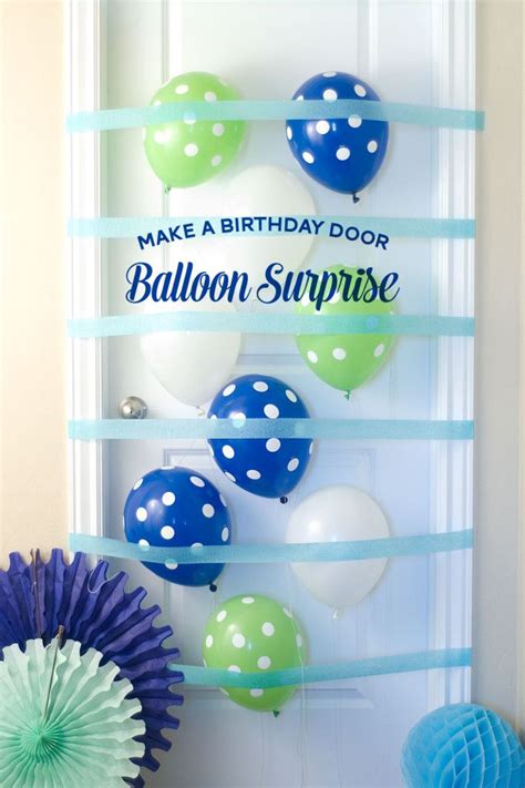 DIY Birthday Ideas | Birthday balloon surprise, Birthday balloons ...